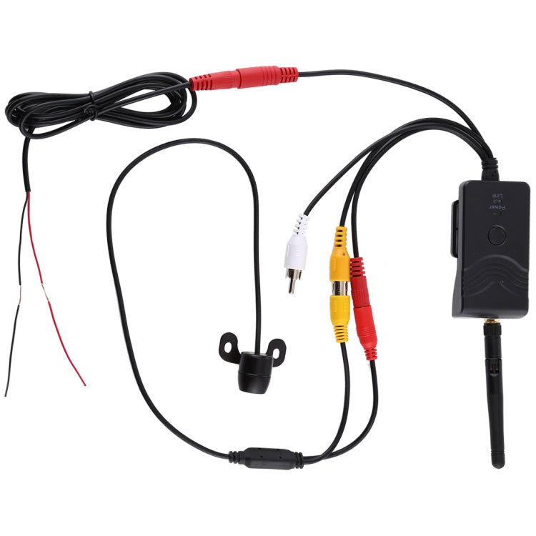 903S WiFi HD Video Transmitter for Car, with Mini Butterfly Type Rear View Camera(Black) by bashfashion