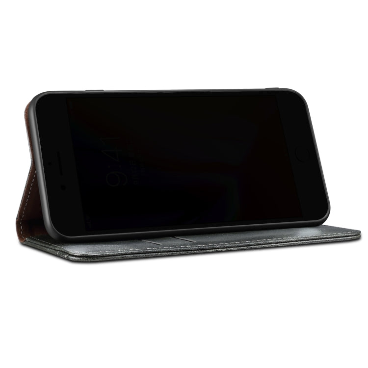 For Xiaomi Redmi Note 9 5G (CN Version) Simple Wax Crazy Horse Texture Horizontal Flip Leather Case with Card Slots & Wallet(Dark Green) by bashfashion