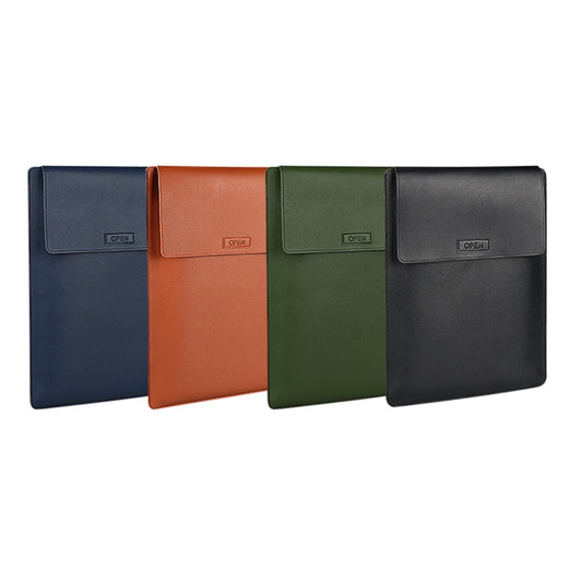 PU06 3 in 1 PU Multifunctional Laptop Bag, Size:13.3 inch(Sapphire Blue) by bashfashion