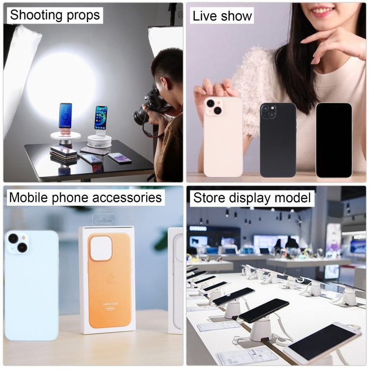 For iPhone 15 Plus Black Screen Non-Working Fake Dummy Display Model (Blue) by bashfashion