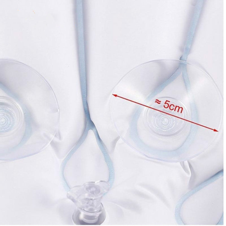 Shell Shaped Soft Bathroom Pillow Home Comfortable Spa Inflatable Bathtub Cushion, Random Color Delivery by bashfashion