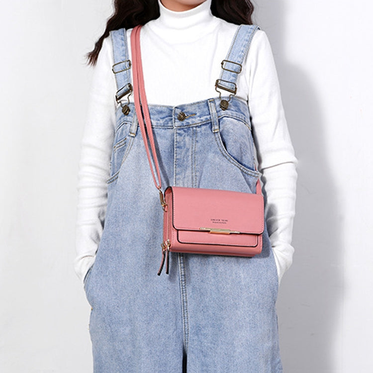 Ladies Wallet Large Capacity Multi-Function Shoulder Bag(Red) by bashfashion