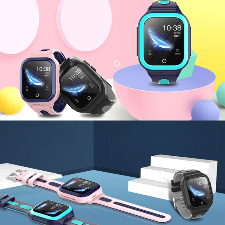 DF70 1.4 Inch 4G GPS + WIFI + LBS Positioning Children Calling Watch With SOS Function, Color: Black by bashfashion