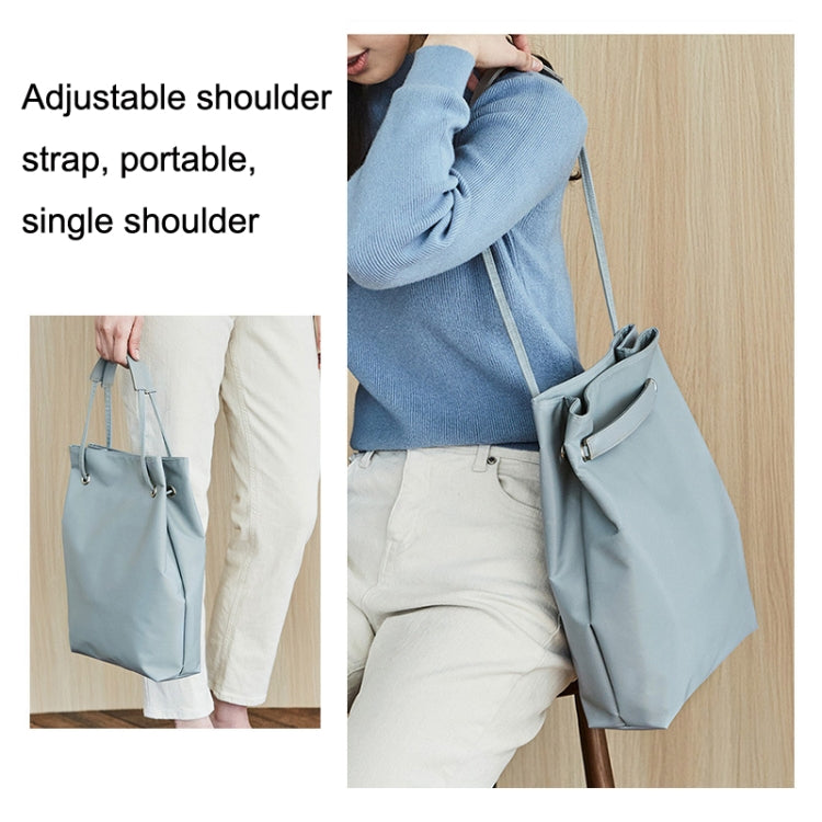 For Apple Macbook Shoulder / Handheld / Messenger Computer Bag, Size: Medium(Navy) by bashfashion