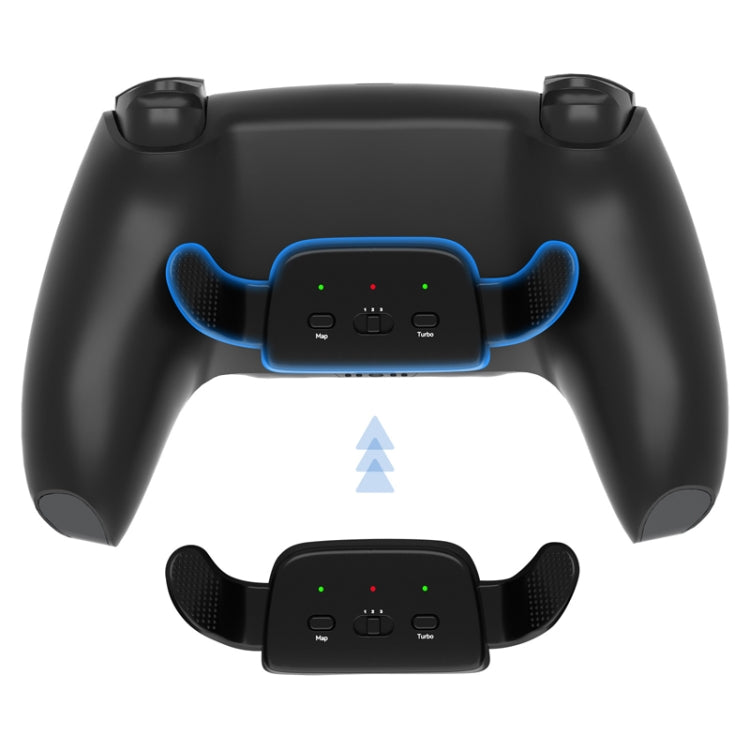 For PS5 Dual Back Clip Button Programmable Keys DIY Kit(White) by bashfashion