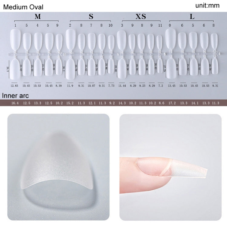 10pairs Of 100pcs/Box Frosted False Nails Artificial Tip, Shape: Short Square XS by bashfashion