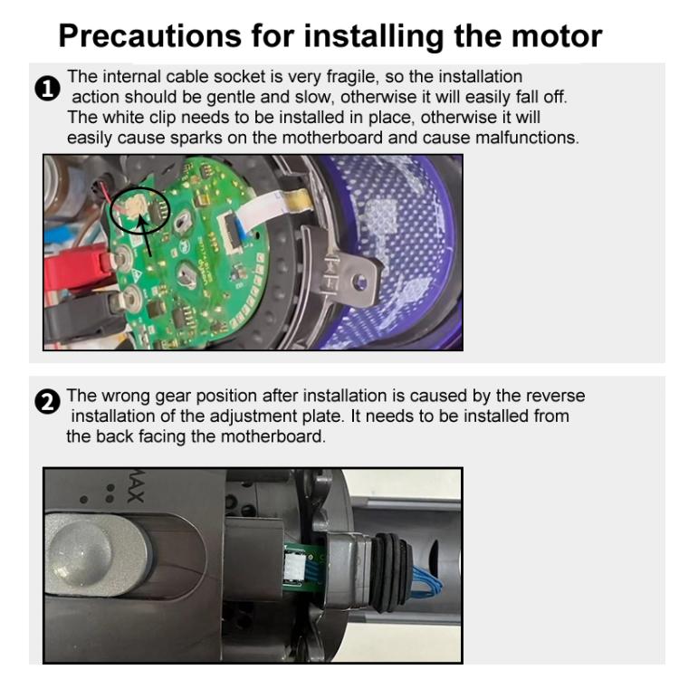 Motor Assembly Repair Part For Dyson V10 No Shell by bashfashion
