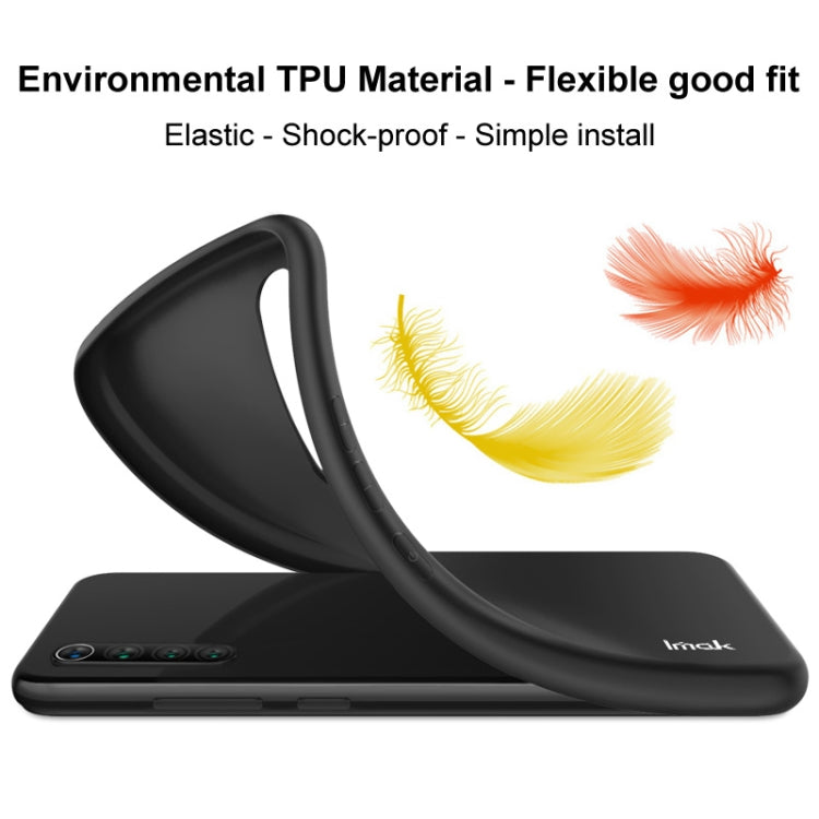 For Motorola Edge 50 Neo IMAK UC-3 Series Shockproof Frosted TPU Phone Case(Black) by imak