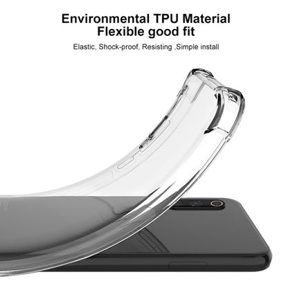 For Tecno POP 8 IMAK UX-4 Series Four-corner Shockproof Phone Case(Transparent) by imak