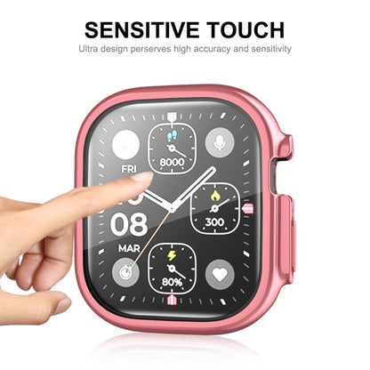 For Apple Watch Ultra / Ultra 2 49mm ENKAY Full Coverage Electroplated Soft TPU Case with Screen Film(Gold) by ENKAY