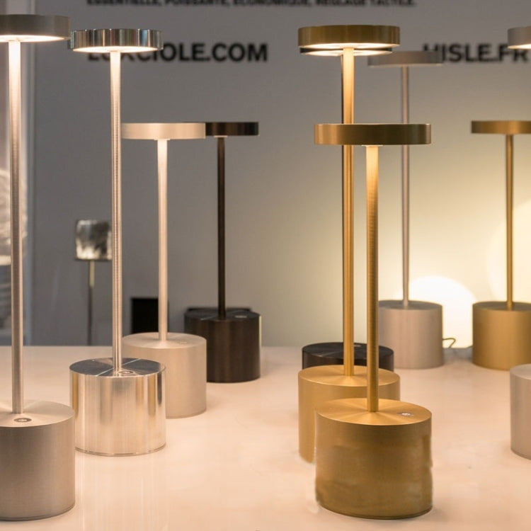 JB-TD003 I-Shaped Table Lamp Creative Decoration Retro Dining Room Bar Table Lamp, Specification: AU Plug(Gold) by bashfashion