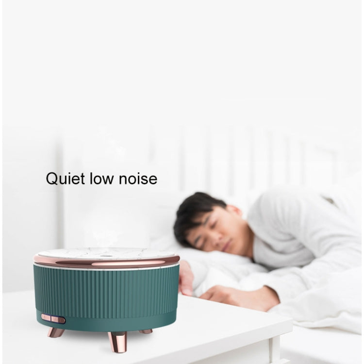 Ultrasonic Aromatherapy Diffuser Humidifier Essential Oil Diffuser US Plug(Blue Flower Dot) by bashfashion