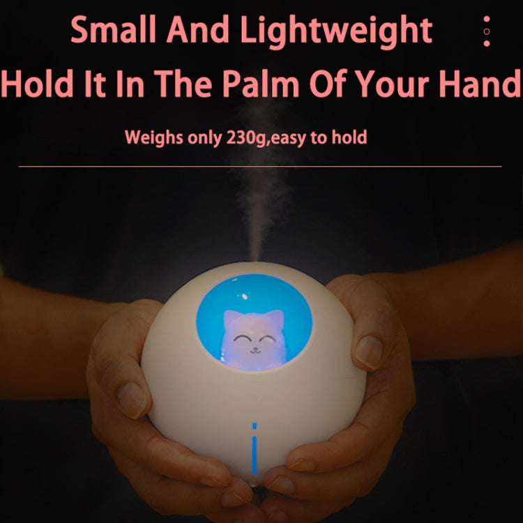 WT-TX5 USB Direct Insert Version Humidifier Mini Planet Cat Desktop Purifier(Green) by bashfashion