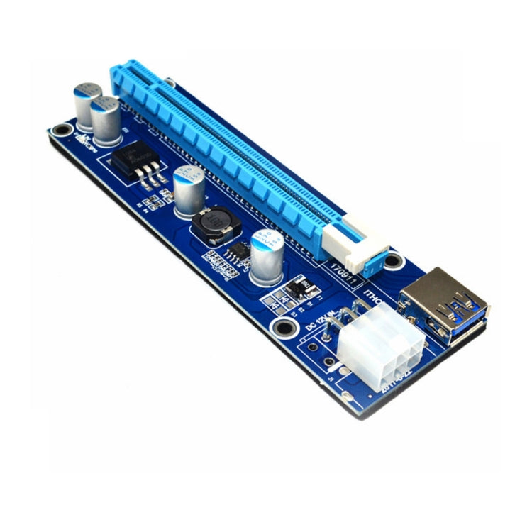 PCE164P-N03 VER006C Mini PCI-E 1X To 16X Riser For Laptop External Image Card, Spec: M2 To 6pin by bashfashion