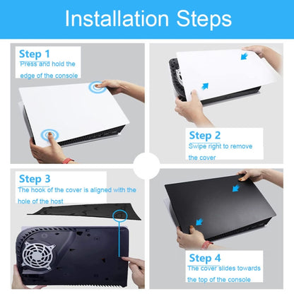 HBP-384 For Sony PS5 Digital Edition Console Protective Shell Game Console Accessories(Blue) by bashfashion